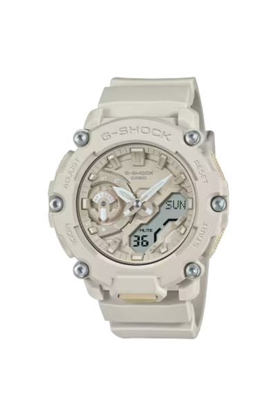 G-SHOCK G-SHOCK Men's Analog-Digital Beige Dial Watch - GA-2200NC-7ADR
