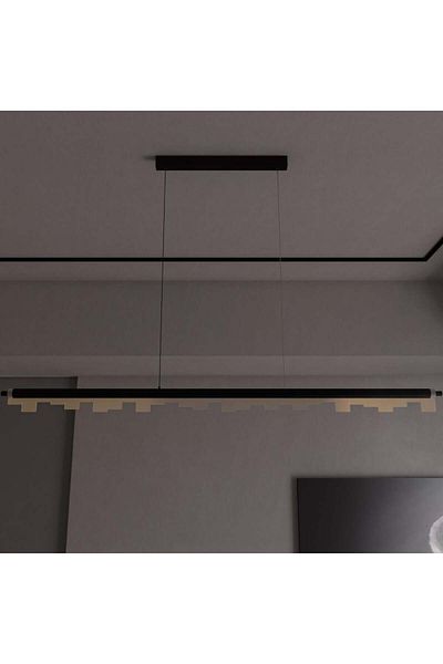 Ucandle LED Zigzag Pendant Chandelier