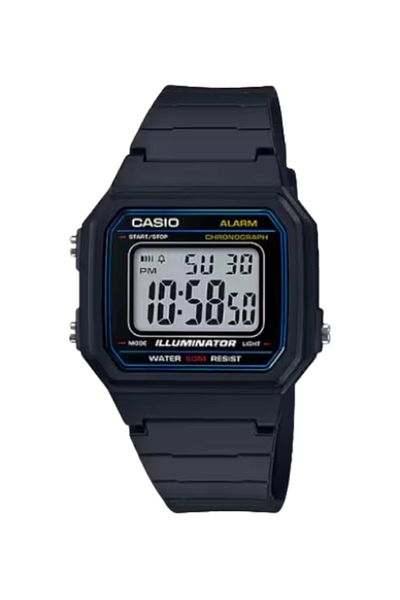Casio CASIO Men's Digital Grey Dial Watch - W-217H-1A