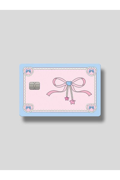 Planet Butik Coquette Vibe Card Covering Sticker