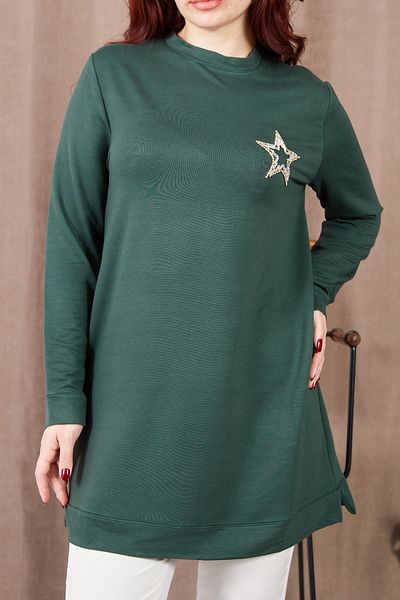 DPARİS Star Stone Ribbed Tunic