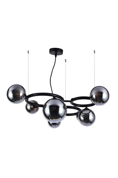 Ucandle G9 Black Circles Pendant Chandelier