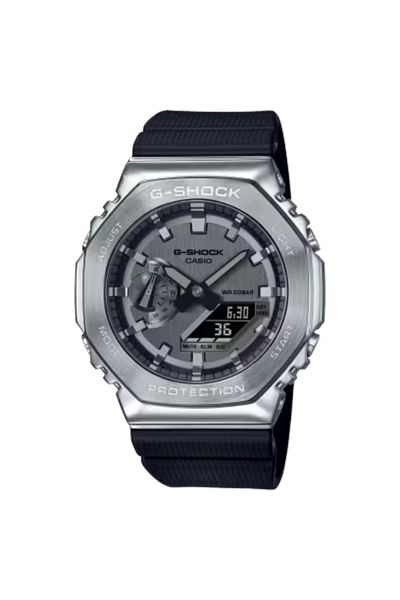 G-SHOCK G-SHOCK Men's Analog-Digital Grey Dial Watch - GM-2100-1ADR