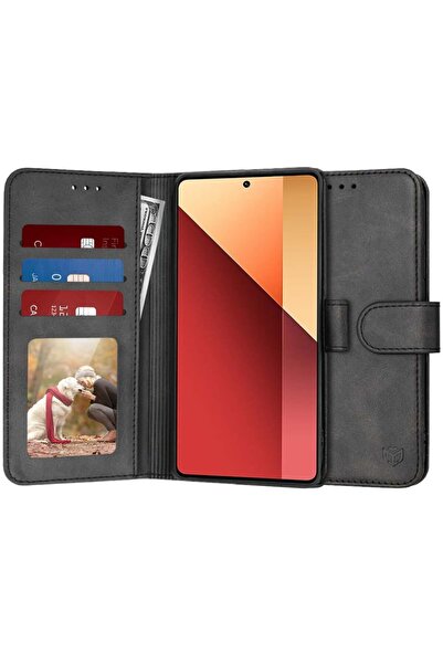 SKYDDAR INNOVATION Husă pentru Xiaomi Redmi Note 13 Pro / Poco M6 Pro, jurnal...