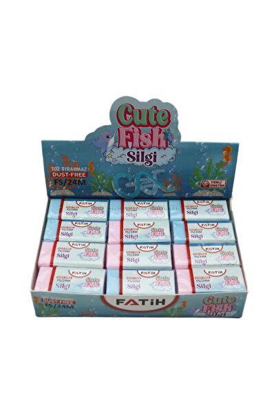 Fatih Silgi Cute Fish Pvc Soft Fs24 (24 Lü Paket)