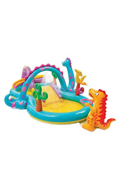 Intex Intex Dinoland inflatable pool, for children, with accessories, 333 x 229 x 112 cm