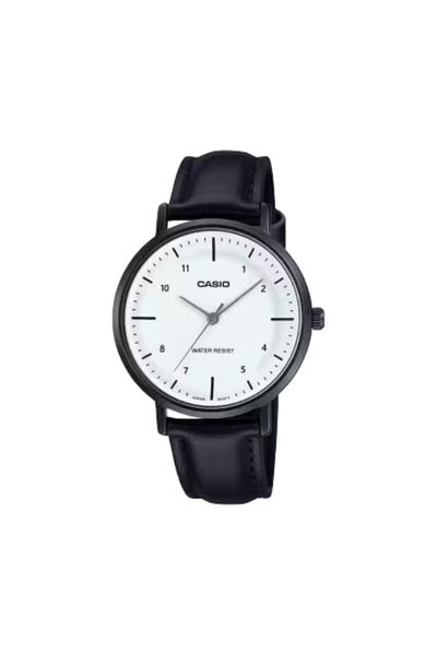 Casio CASIO Women's Analog White Dial Watch - LTP-VT03BL-7BDF