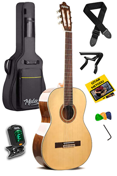 Maxword X45-OUT Profesyonel Masif Ağaç Klasik Gitar (OUTLET)