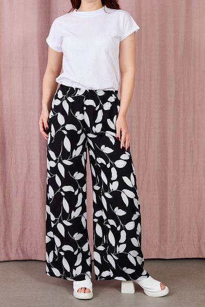 DPARİS Leaf Patterned Trousers