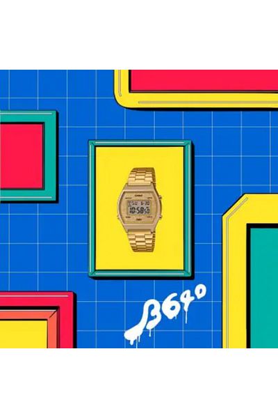 Casio CASIO Unisex Digital Grey Dial Watch - B640WGG-9DF