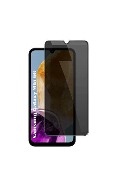 Samsung Folie de sticlă Privacy pentru Samsung Galaxy M15 5G - Full glue