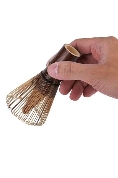 Chavin Shin Kazuho Purple Bamboo Matcha Tea Stirrer Brush Bamboo Whisk Frother Mt206