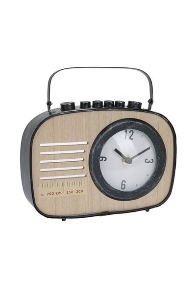 Gift Design Vintage Table Clock, 22x19x5 cm – H&S Collection