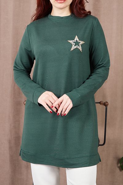 DPARİS Star Stone Ribbed Tunic