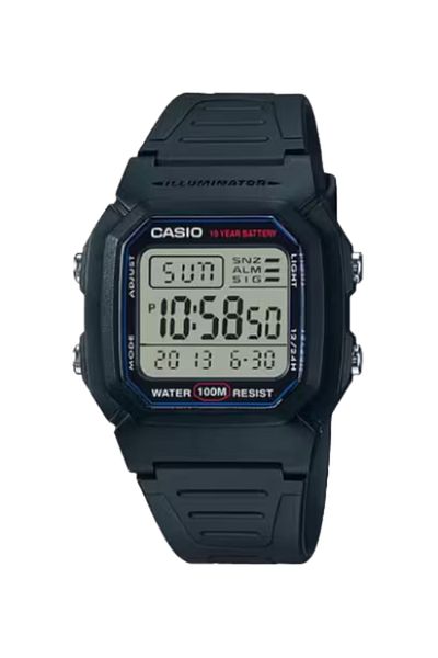 Casio CASIO Men's Digital Grey Dial Watch - W-800H-1A