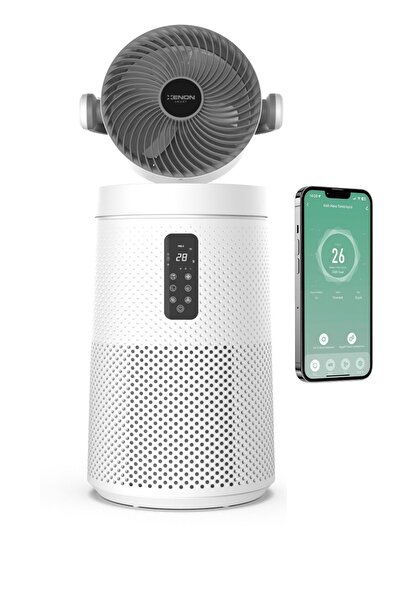 Xenon Smart Akıllı Fanlı Hava Temizleyici Wifi Mobil Uygulama Aromaterapi Cad...