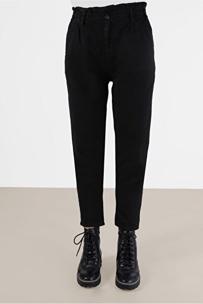 TRENDTESETTÜR Women's Black Skinny Leg Trousers 70281