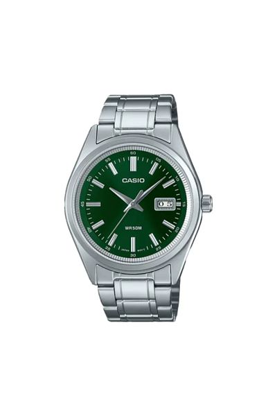 Casio CASIO Men's Analog Green Dial Watch - MTP-B180D-3AVDF