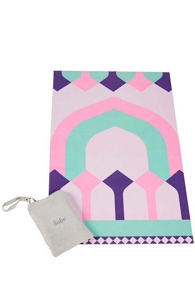 Sabr 'Divine Arches I' Kids Compact Prayer Mat