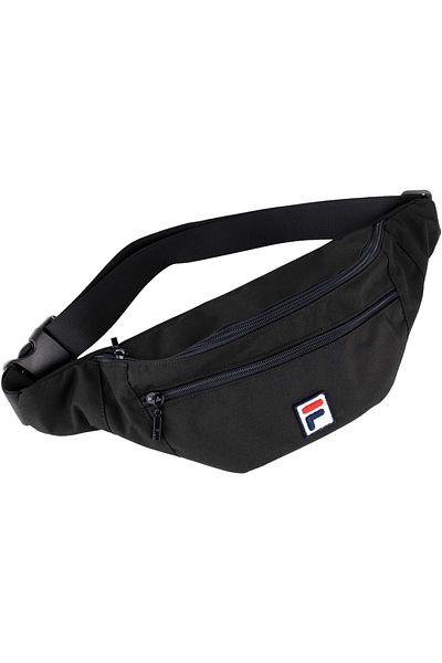 Fila Fila Bissau Coated Canvas Double Zipper Waist Bag, Unisex waist bag