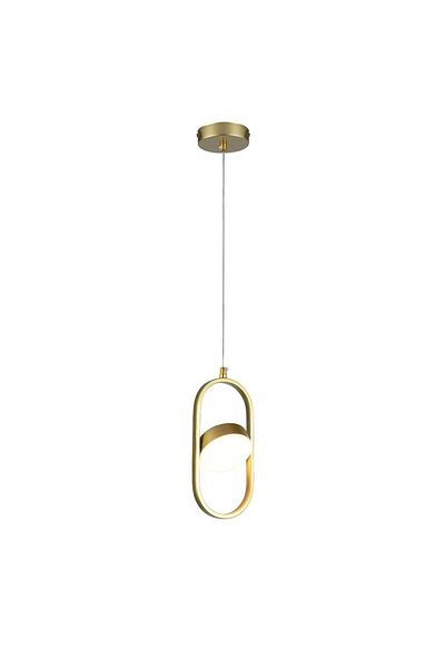 Ucandle Single Directional Pendant Chandelier - Gold