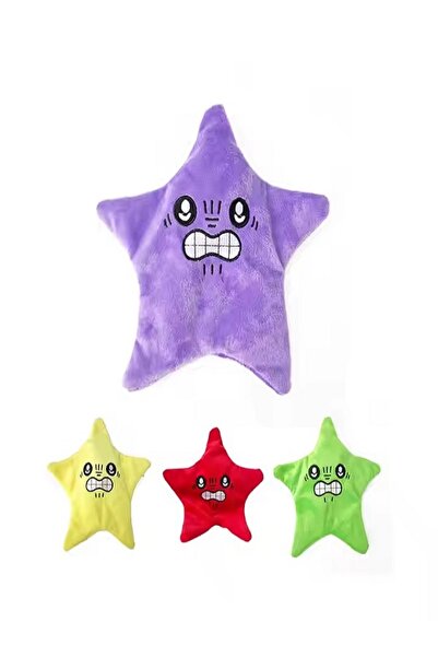 rexa نجمة غاضبة محشوة متحركة، لعبة نجم البحر الغاضب 22.5 × 22.5 سم