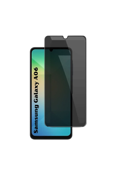 Samsung Folie din sticlă Privacy compatibilă cu Samsung Galaxy A06 - Full Glue