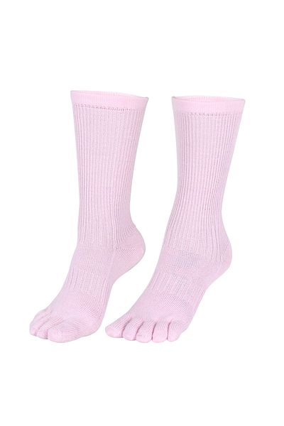 NORFOLK BRUGES Merino Wool Αποτρέπει το Μανιτάρι και το Οσμή Κάλτσες με δάχτυλα 1 ζευγάρι Πακέτο Ροζ