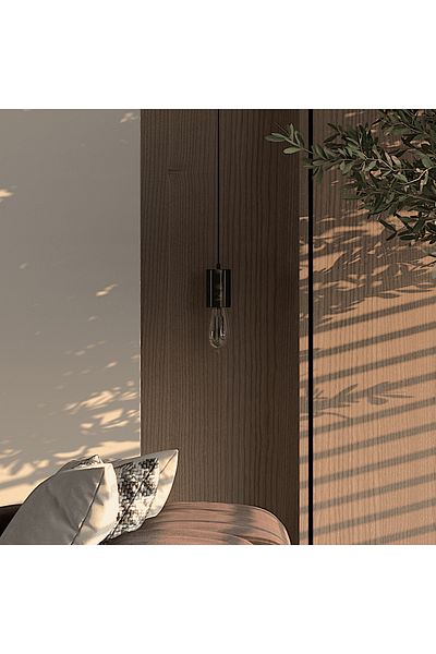 Ucandle Long LED pendant light available in 3 colors - Gold