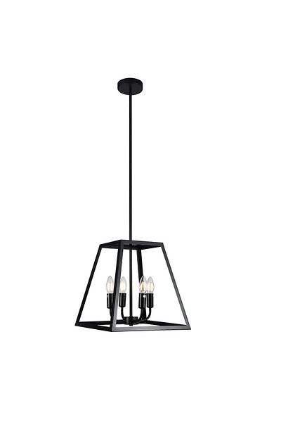 Ucandle Classic black ceiling chandelier
