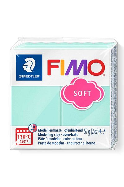 Bafimo FIMO Effect Modeling Clay 57g Light Cyan Pastel