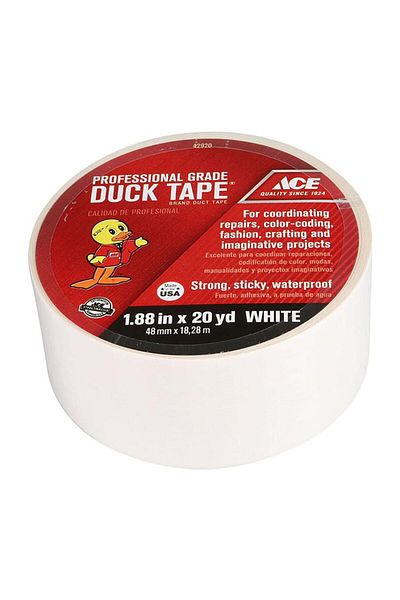ACE Professional Grade Duct Tape (48 mm x 18.3 m, White)