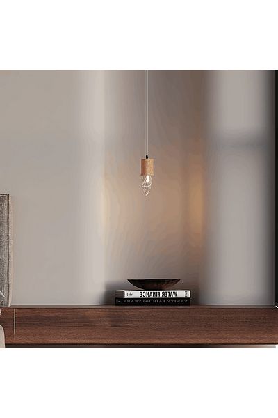 Ucandle Terrazzo Stone Lighting Fixture - White