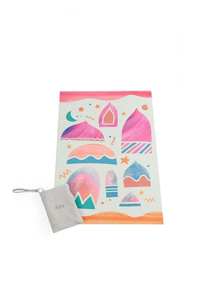 Sabr 'Starship Landing I' Compact Prayer Mat