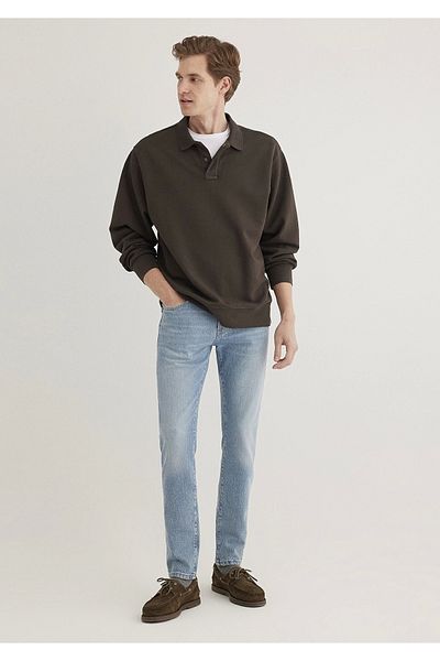 Mavi 0042486407 James Classic Denim Misty Light Blue Jean Trousers