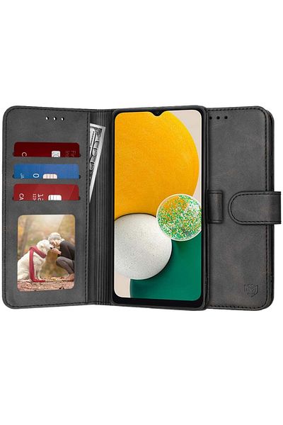 SKYDDAR INNOVATION Case for Samsung Galaxy A13 5G / A04S, Diary Book, book, Inner Wallet, Black, set with sticker