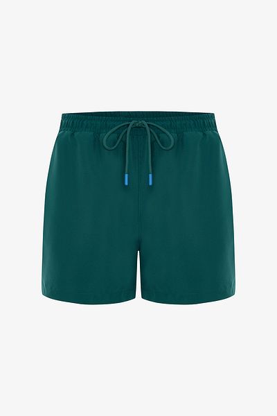 Penti Petrolgrüne Herren-Shorts-Badehose