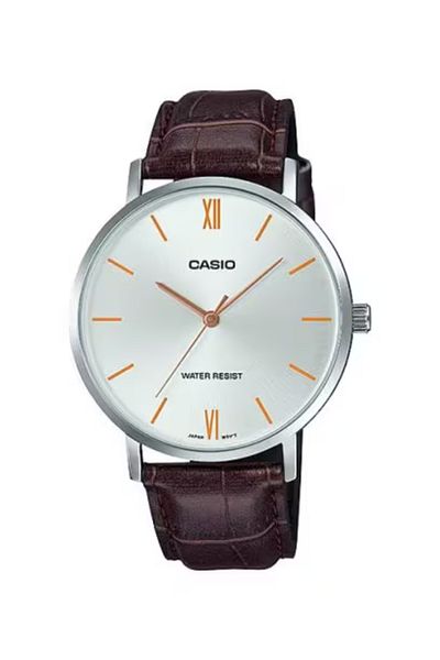 Casio CASIO Men's Analog White Dial Watch - MTP-VT01L-7B2UDF