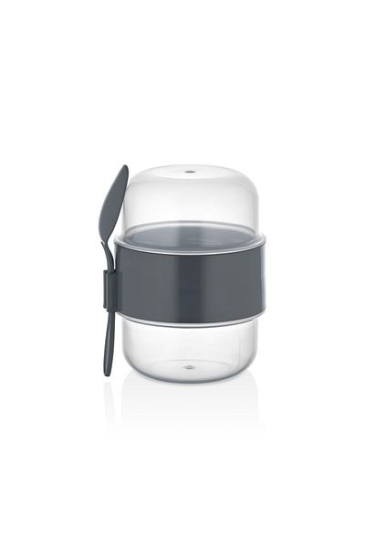 QLUK Portable 200 ml container for breakfast with yogurt, oatmeal, chia or cereal