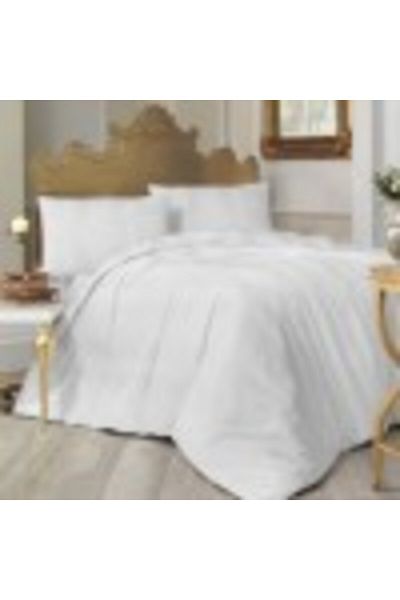 Altınbaşak Hotel type bed linen, 100% cotton ranforce, Altinbasak Nobby White