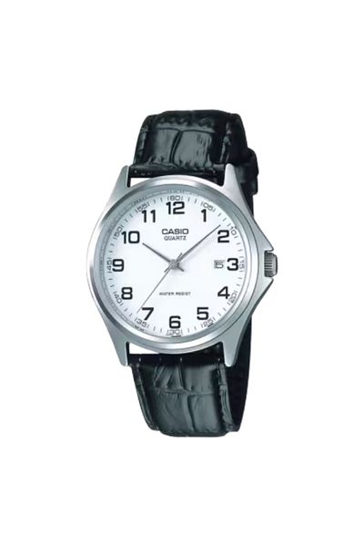 Casio ساعة كاسيو للرجال بمينا أبيض تناظرية - MTP-1183E-7B