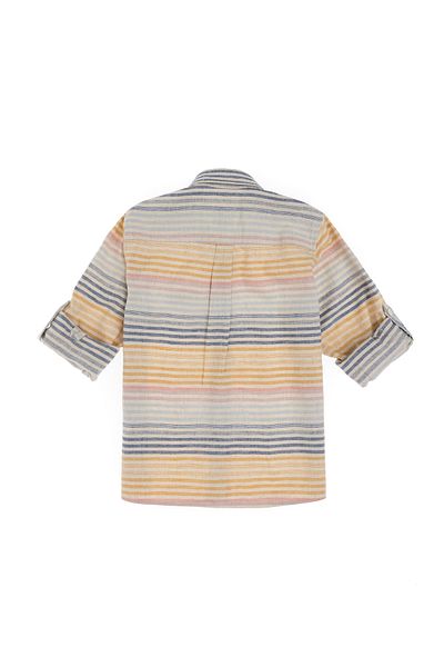 U.S. Polo Assn. Boy's Beige Long Sleeve Shirt 50300617-Vr011