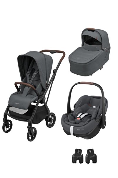 MAXİ-COSİ Maxi-Cosi Leona2 3 ü 1 Arada Seyahat Sistem Bebek Arabası Twillic G...