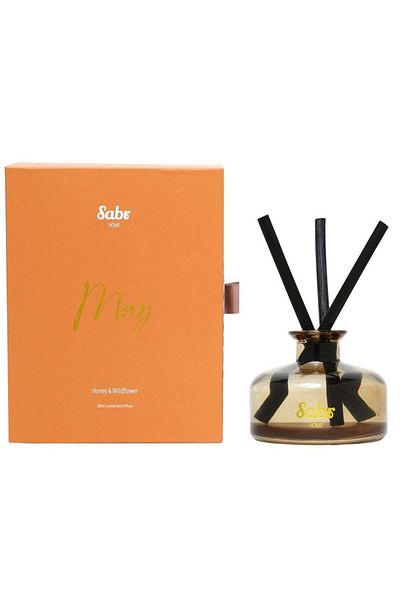 Sabr Marj Scented Reed Diffuser, Honey & Wildflower, 200ml