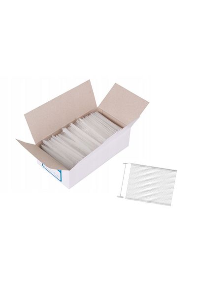 OEM Label hanging gun set with 5000 pcs hangers, plastic and steel, orange/white
