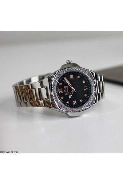 MICHAEL TOMMY Mt325006Lbbsy33 Women's Wrist Watch with Steel Cord