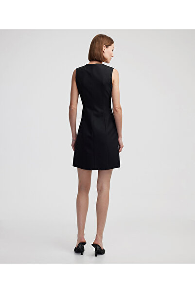 İpekyol Cep kapaklı mini elbise