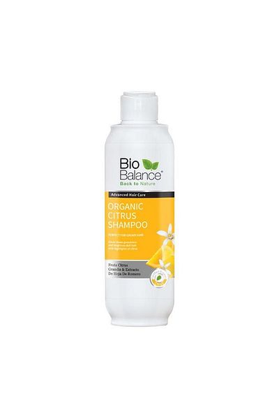 Biobalance Organic Citrus Shampoo for Greasy Hair, 330 ml