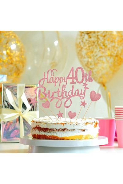 west-Boao Boao Cake Decorating Accessory Set, 8 Pieces, Pink