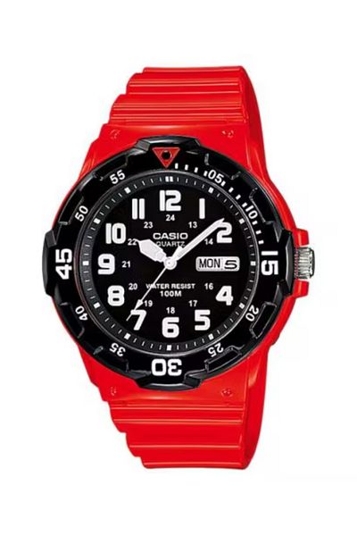Casio ساعة كاسيو للرجال بمينا أسود تناظرية - MRW-200HC-4B